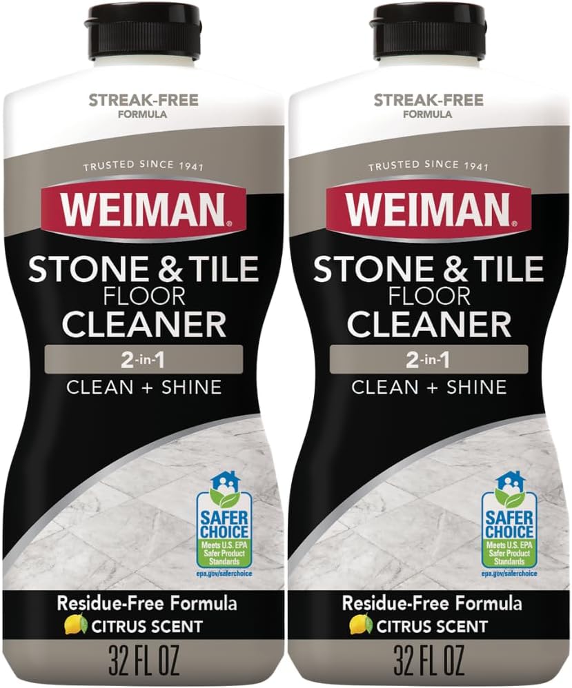 Weiman Stone Tile and Laminate Cleaner – 32 Ounce 2 Pack